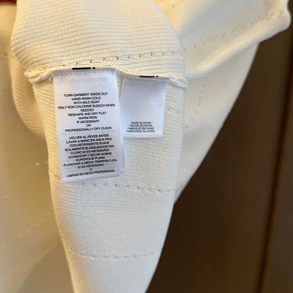 Rachel Roy Collection Ivory Knit Keyhole Back Size XL NWOT - Picture 11 of 11